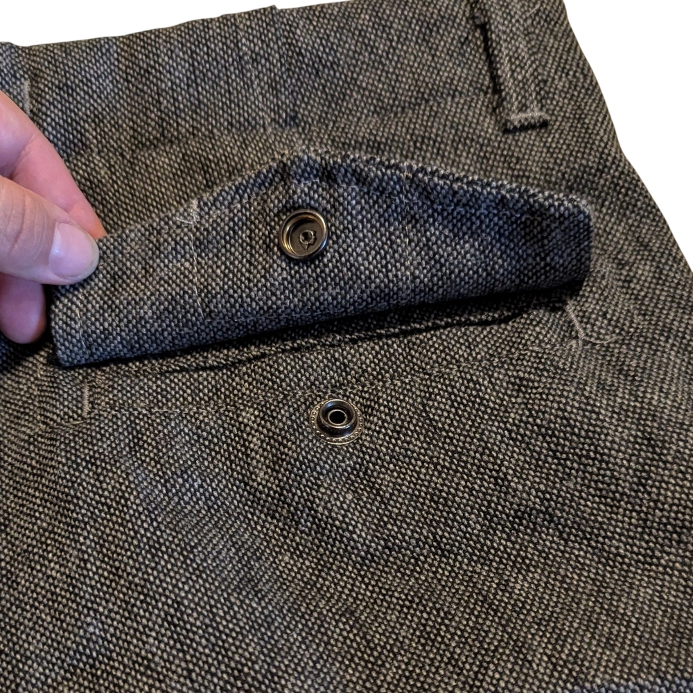 NWT Richie Le  Charcoal Cargo Tweed Pants for Men, 30 - Picture 9 of 9